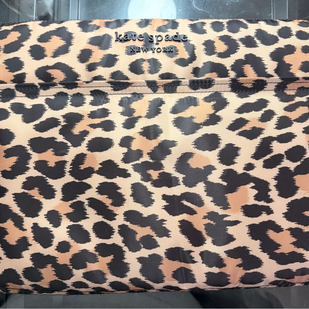 Kate Spade Animal Print Laptop Travel Pouch